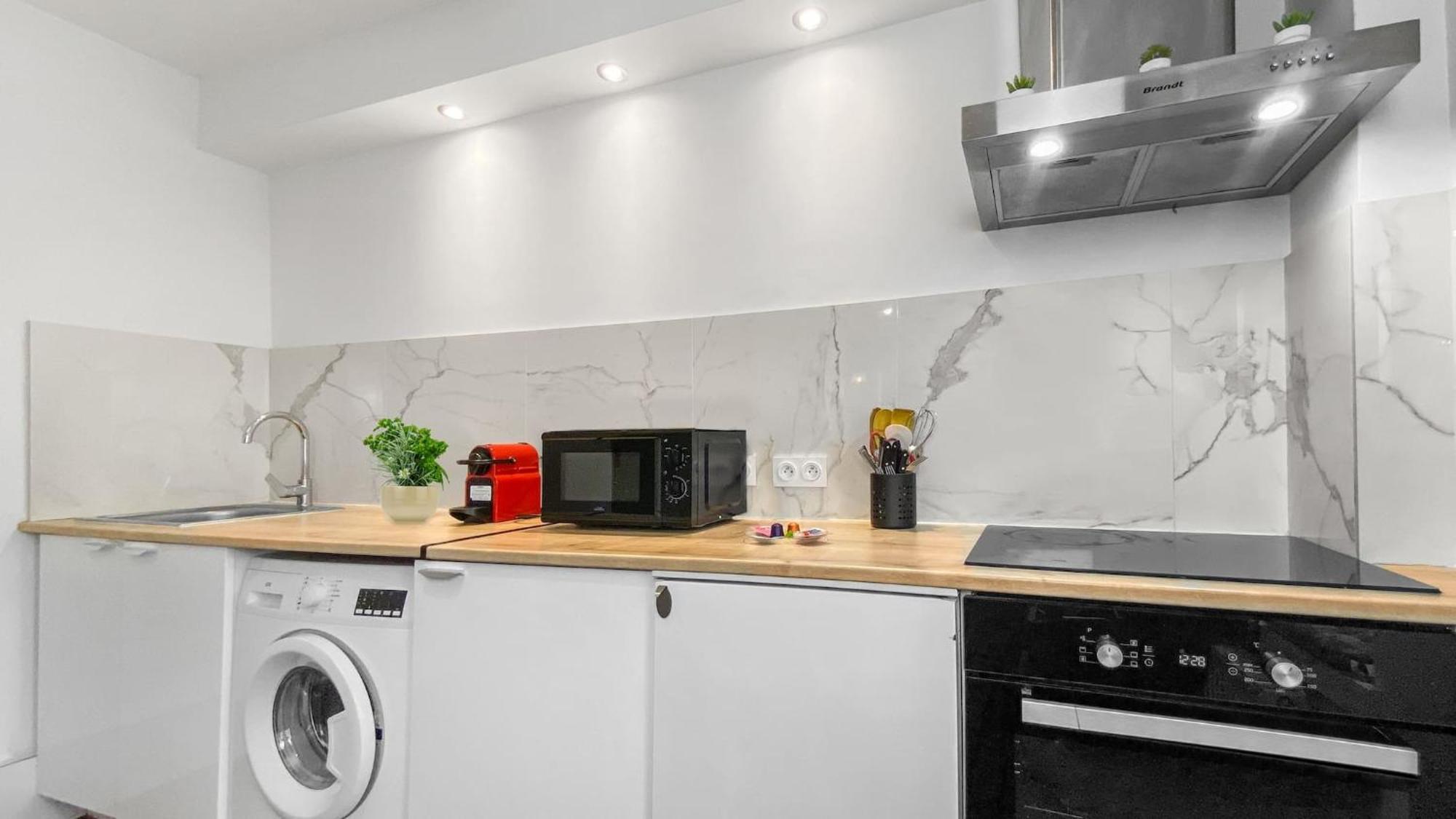 Homey Forest - Hypercentre - Proche Gare Et Tram - Wifi & Netflix Annemasse Exterior foto